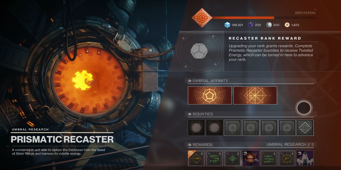 Destiny 2 Prismatic Recaster