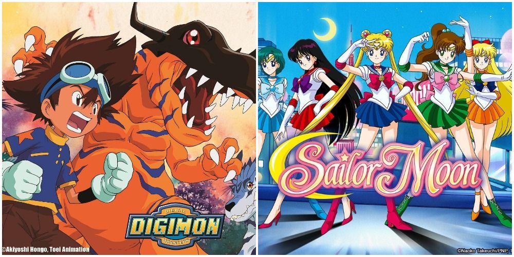 Digimon and Sailor Moon