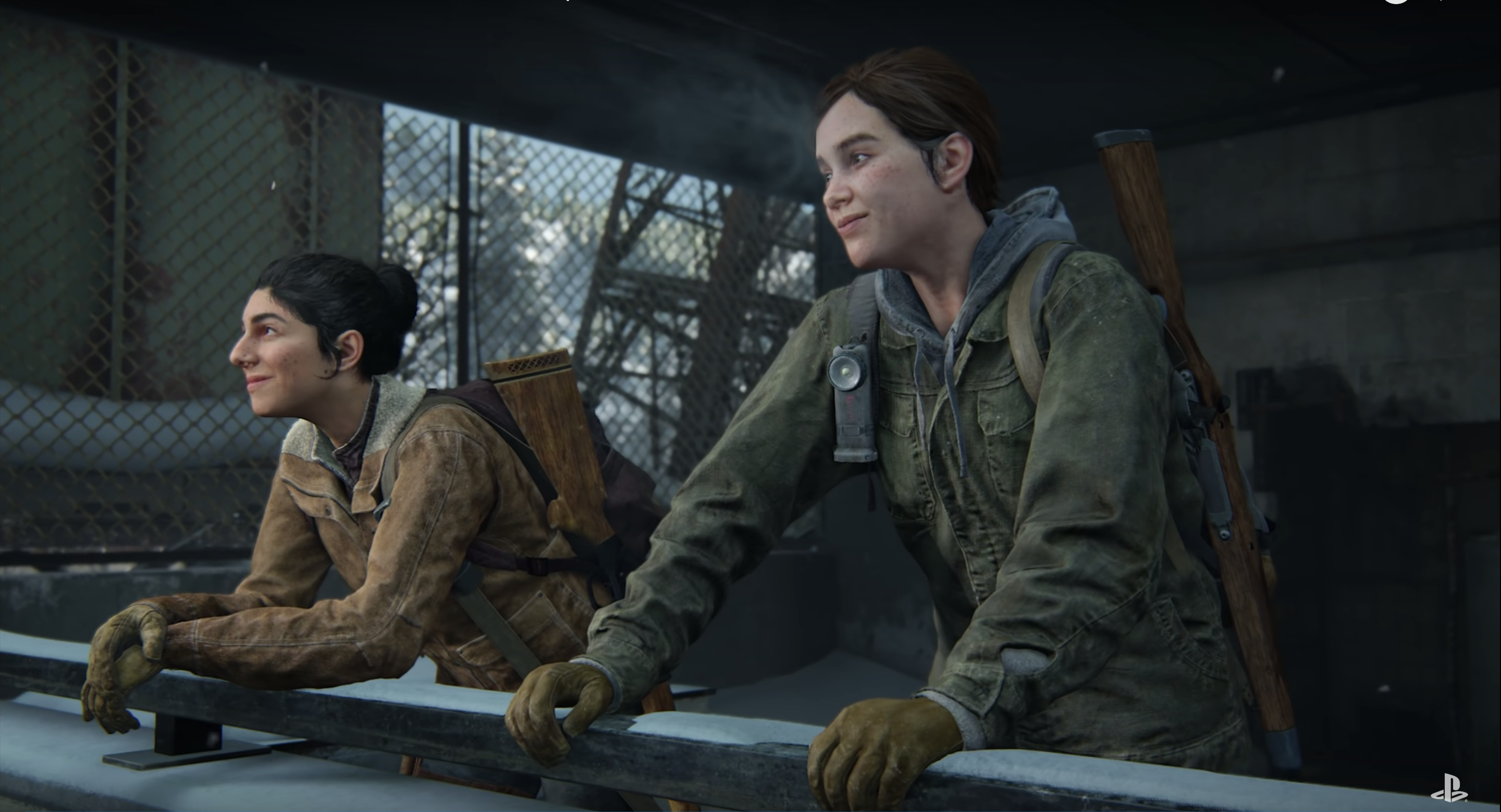 ellie and dina in the last of us 2