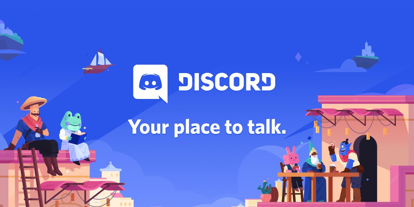Discord Your Place To Talk Wallpaper