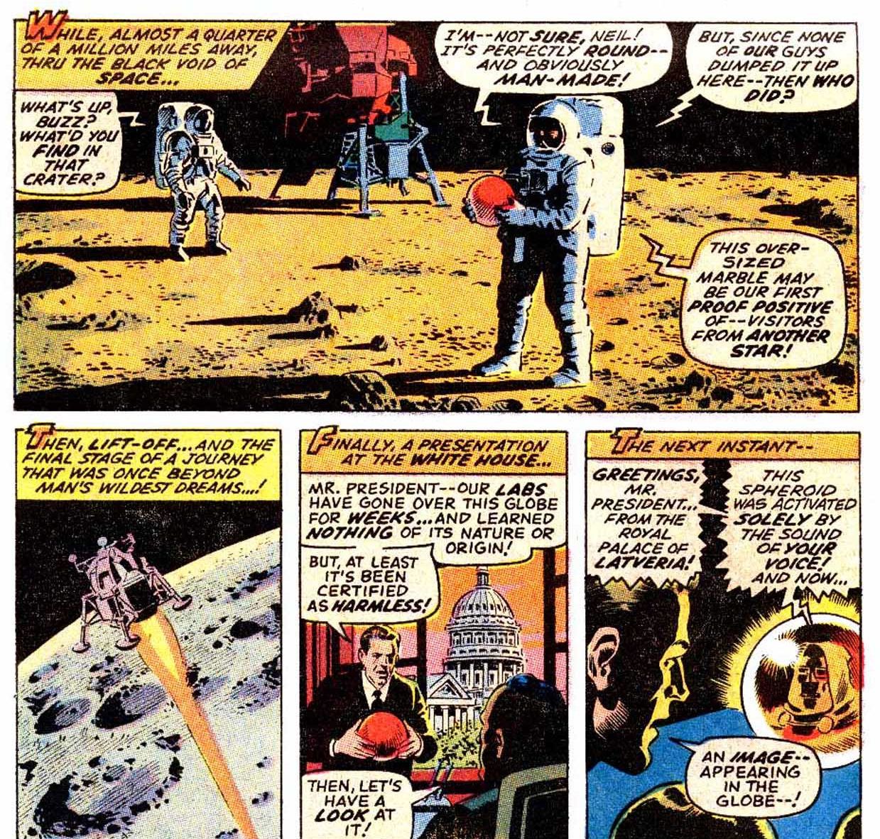 Doctor Doom Troll Moon Landing
