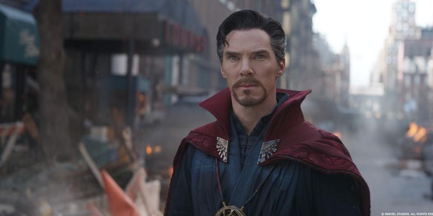 Doctor Strange attempts to protect New York in Avengers: Infinity War