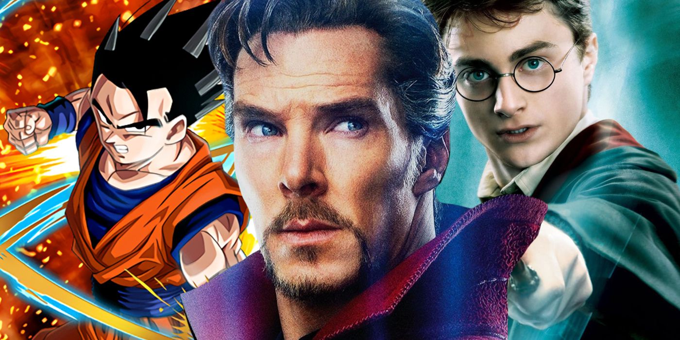 Doctor Strange with Dragon Ball and Harry Potter