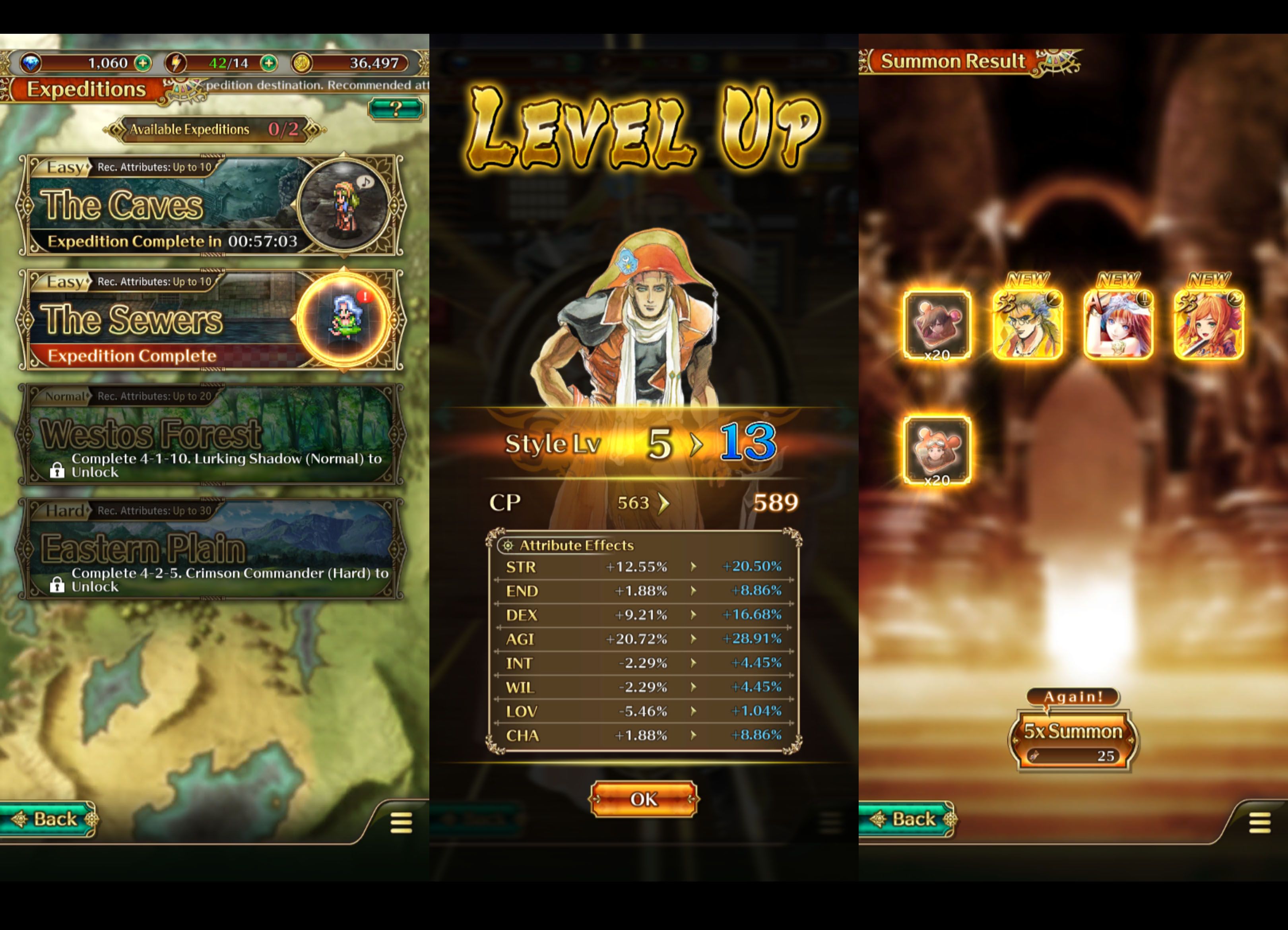 Dojo leveling in Romancing Saga Re Universe