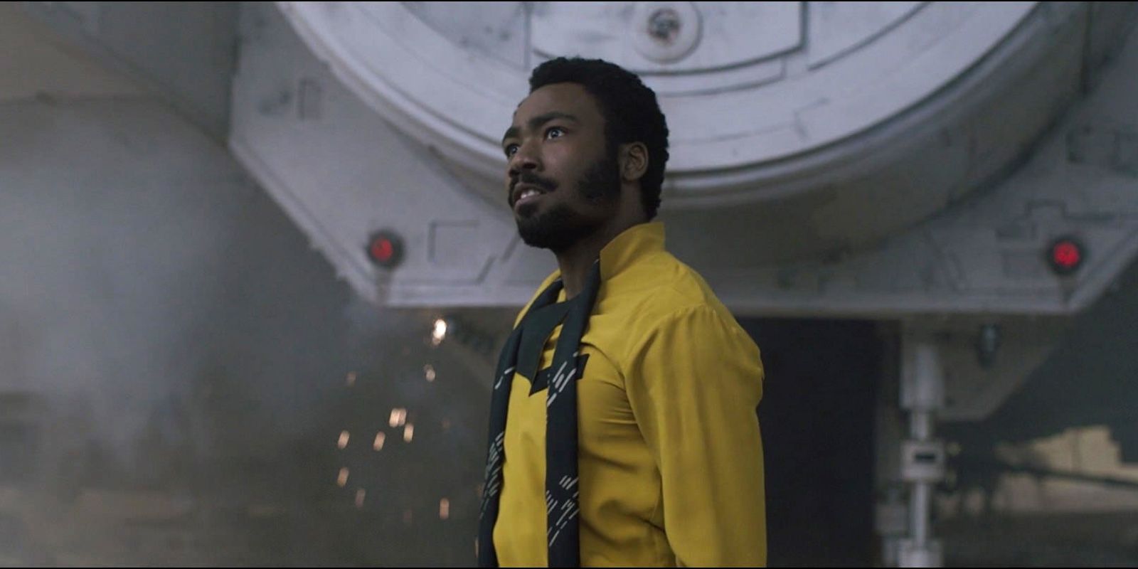 Donald Glover as Lando Calrissian from Solo Star Wars Story