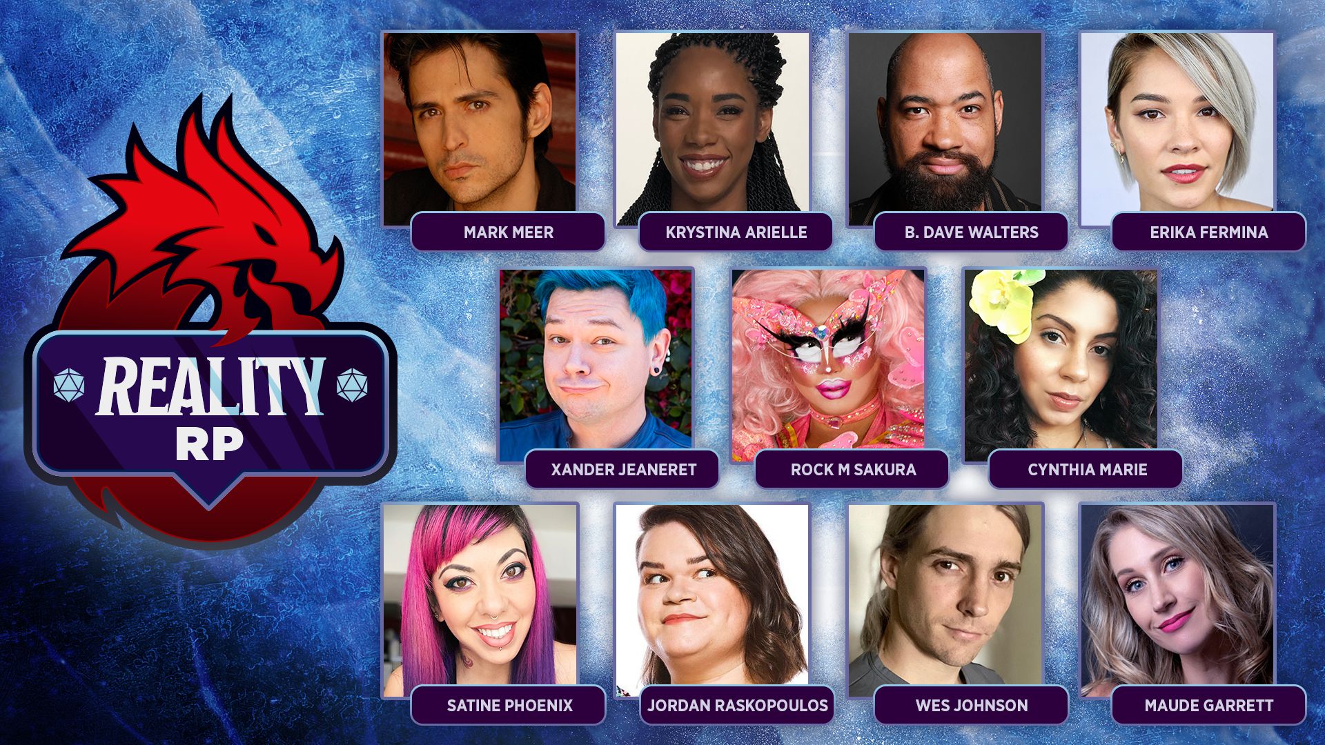 Dungeons &amp; Dragons Reality RP Cast