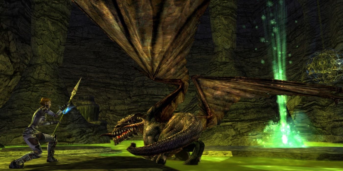 Dungeons and Dragons Online Dragon Cave Fight