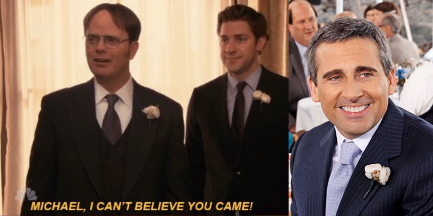 Dwight talking to Michael on The Office