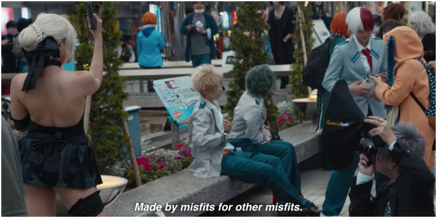 Enter the Anime, People Dressed As My Hero Academia Characters