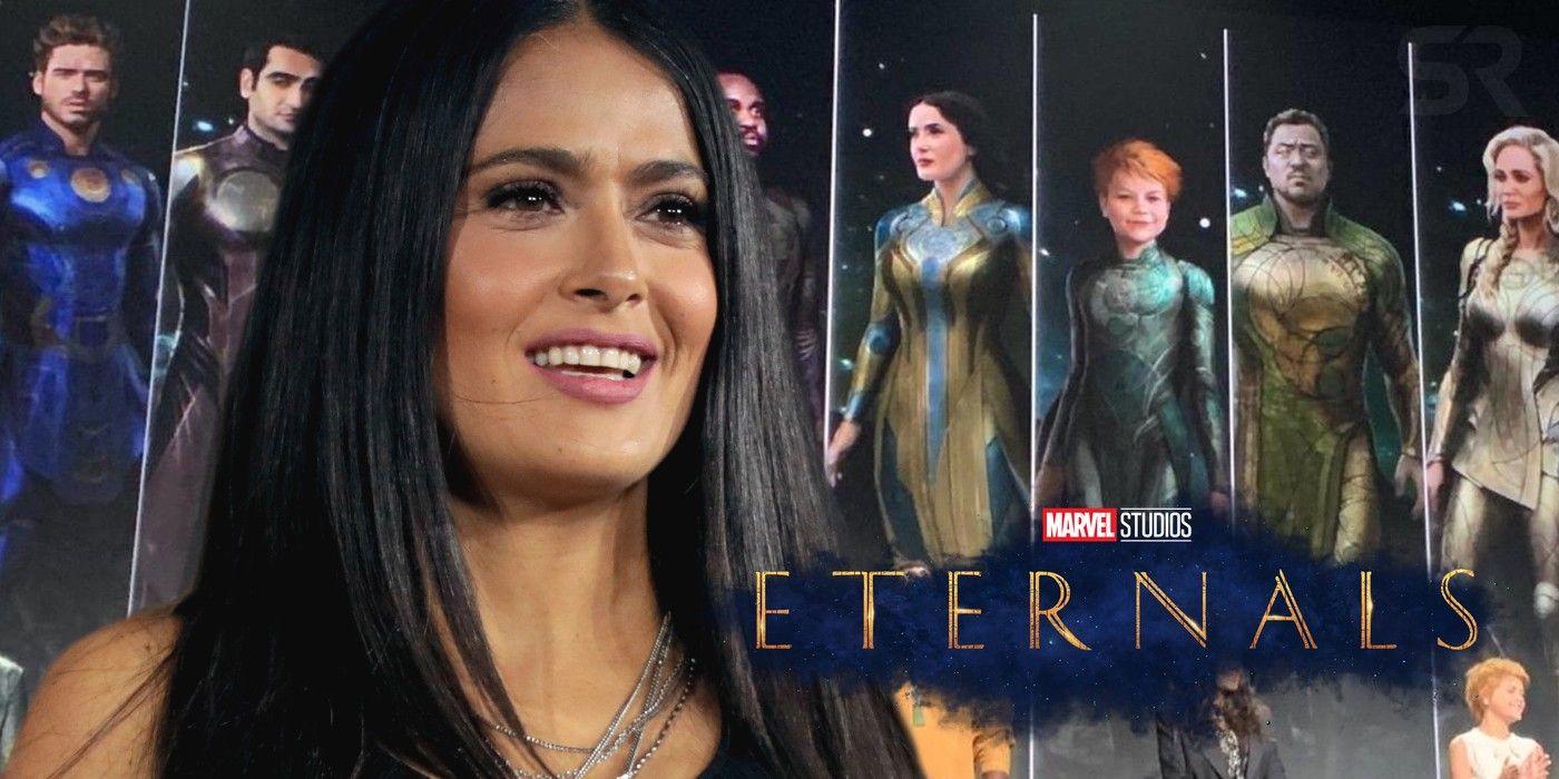 Eternals Movie Filmed In Real Locations Most Of The Time Says Salma Hayek
