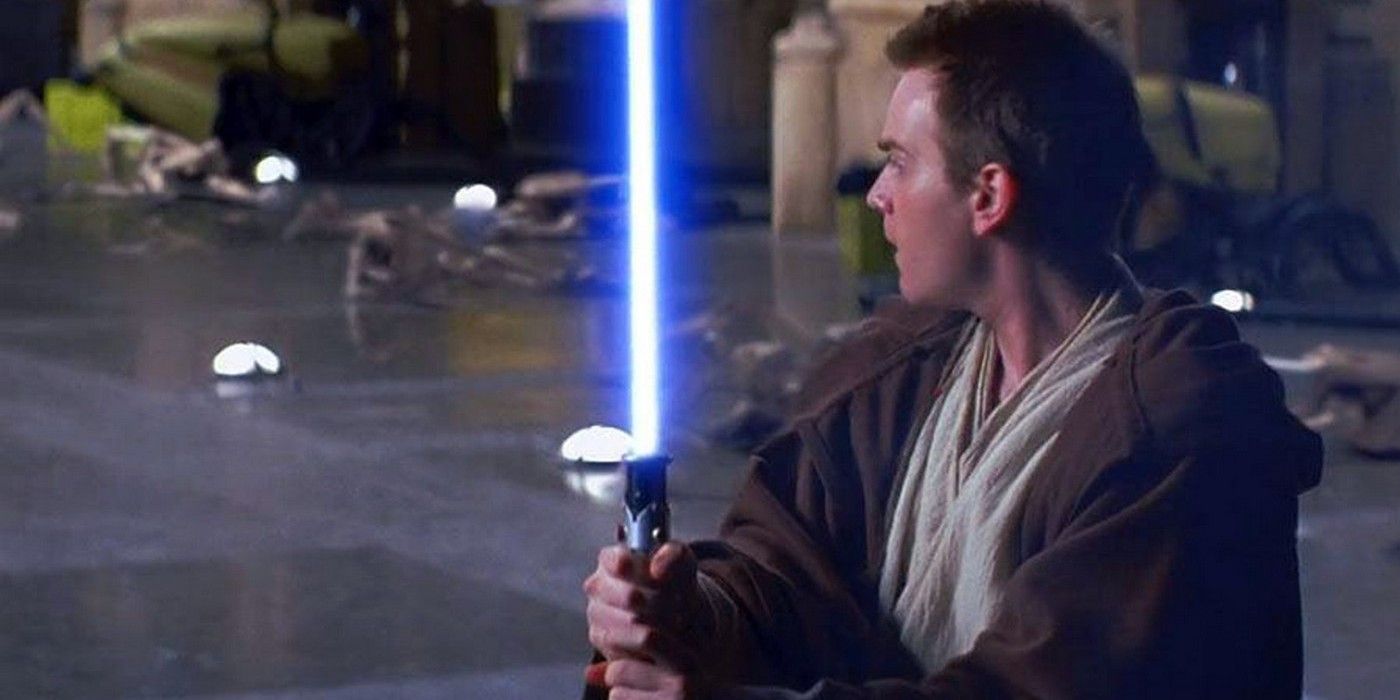 Obi-Wan Kenobi has two amazing lightsabers in the Star Wars saga, but his p...