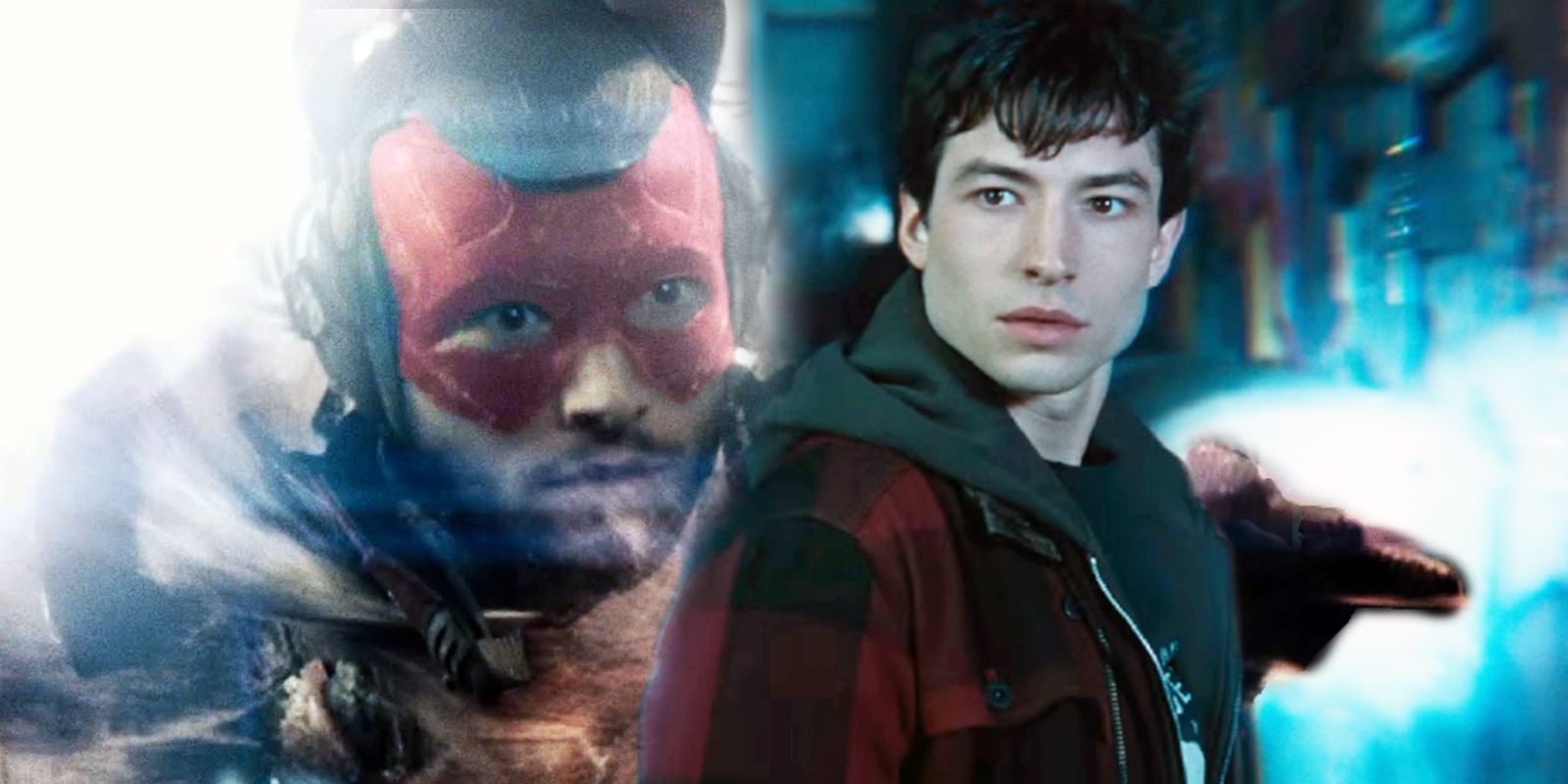 Ezra Miller as the Flash In Batman v Superman's Dream Sequence and Justice League