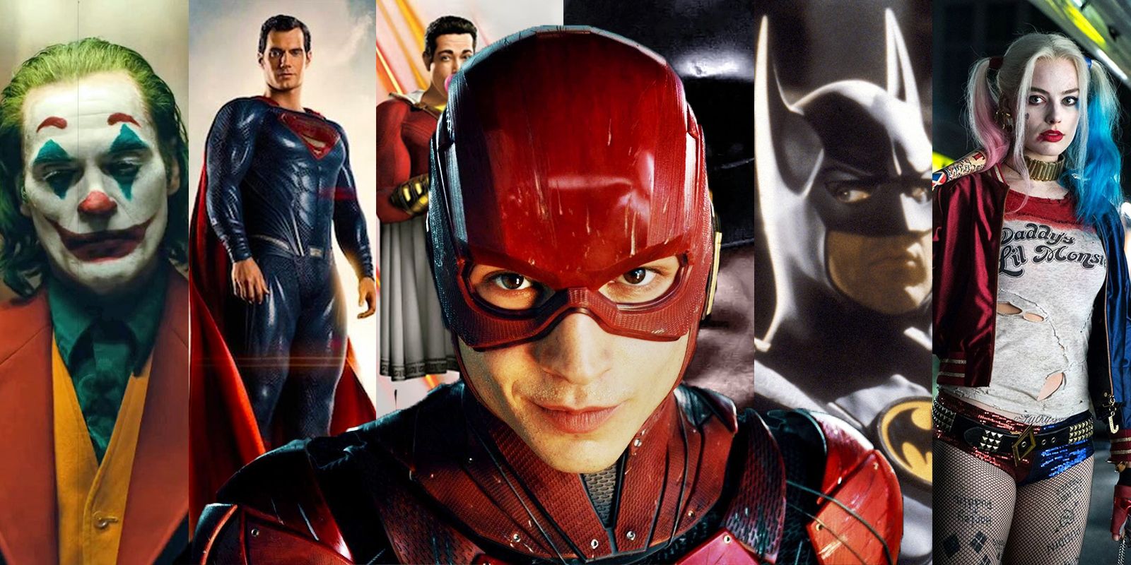 Ezra Miller's Flash com as diferentes linhas do tempo dos filmes da DC