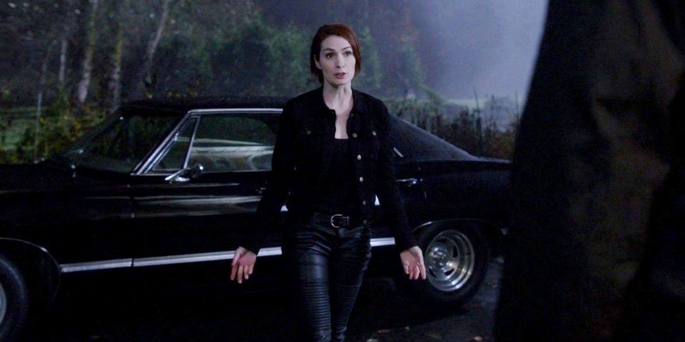 Felicia Day as Dark Charlie in Supernatural
