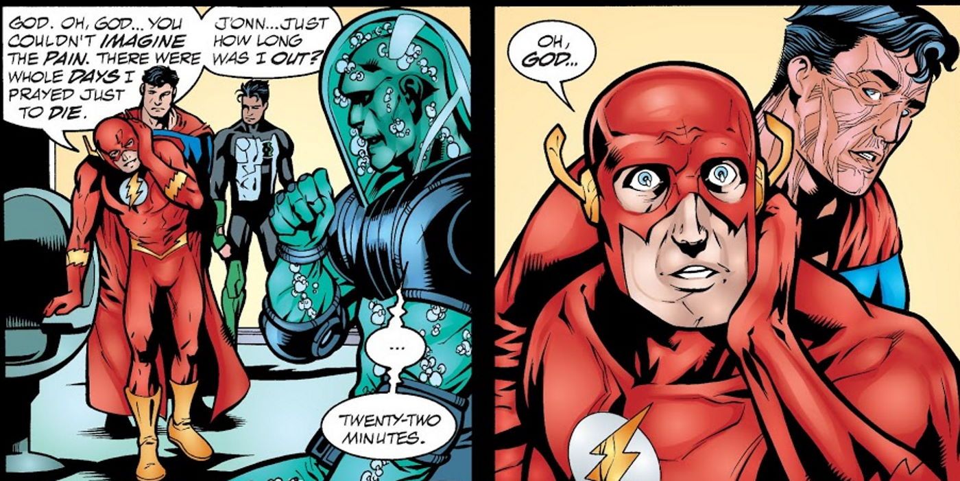 Flash Beaten By Batman Vibra Bullet