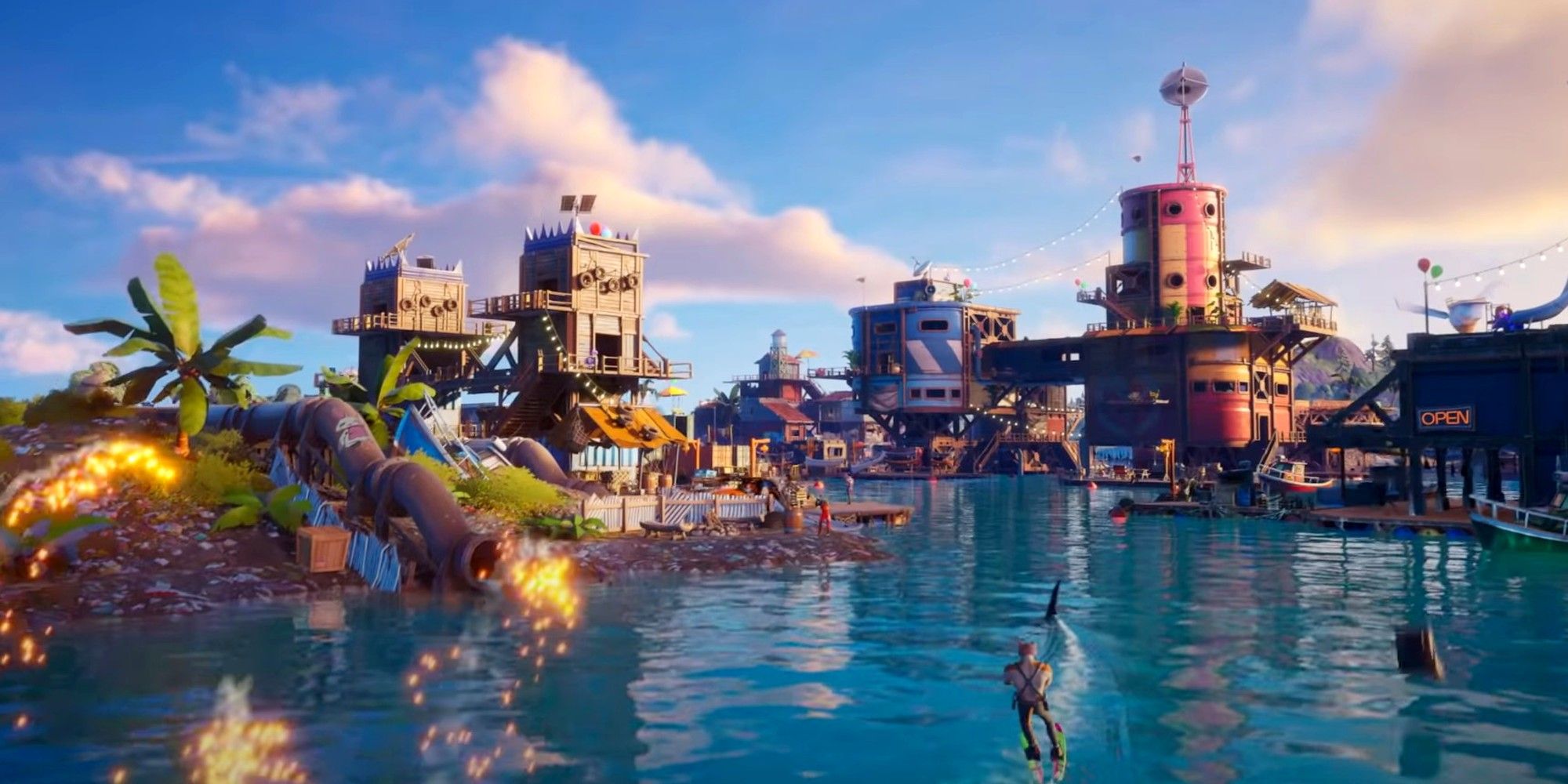 The Fortilla POI in Fortnite Season 3