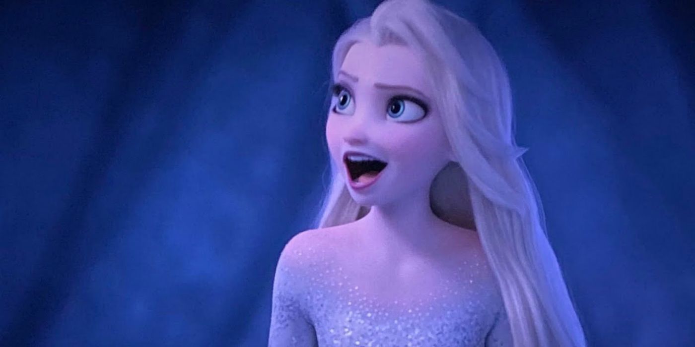 Elsa singing Show Yourself in Frozen 2 