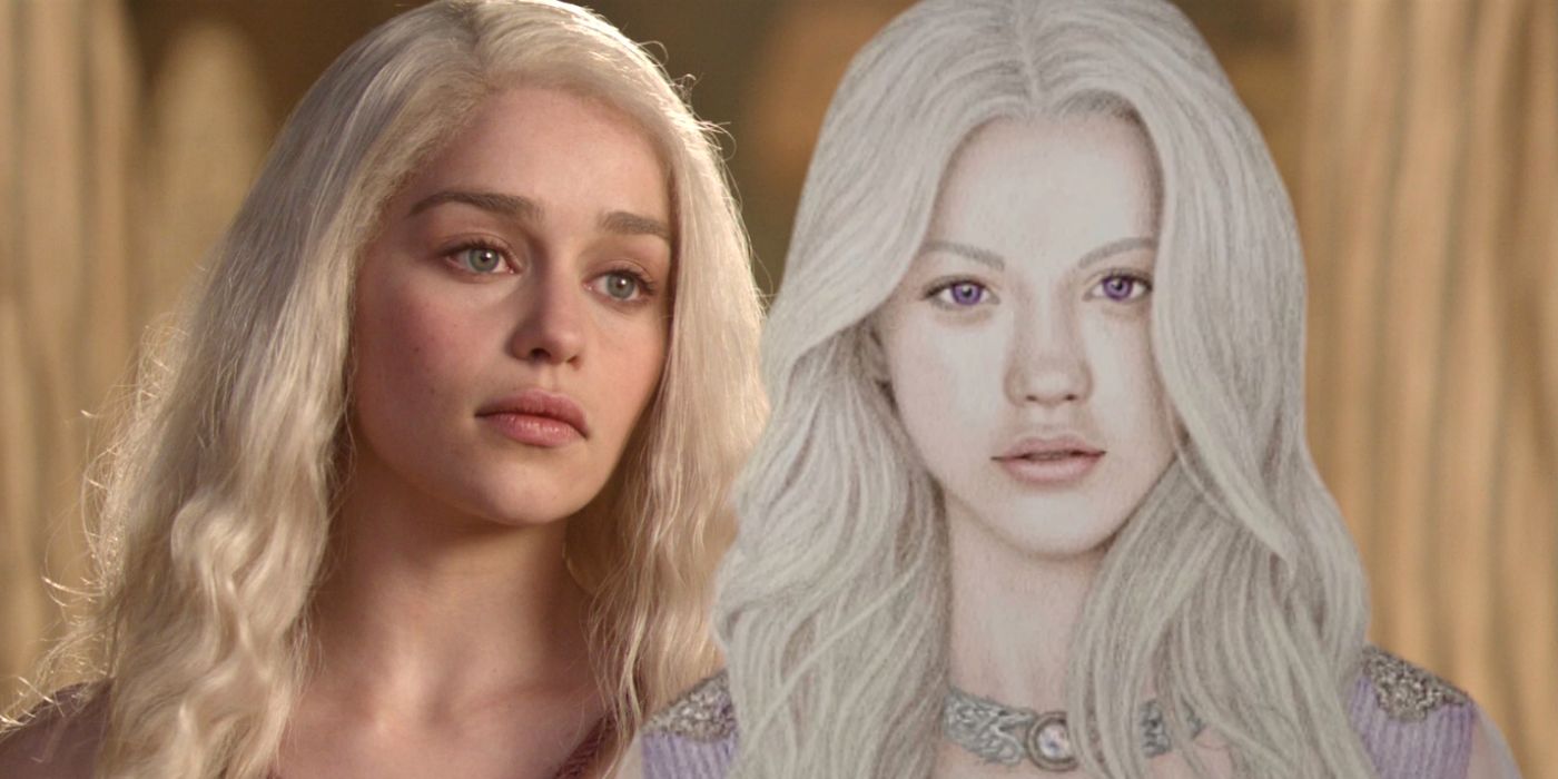 Game of Thrones Daenerys Targaryen looks different on the Show than in the books.
