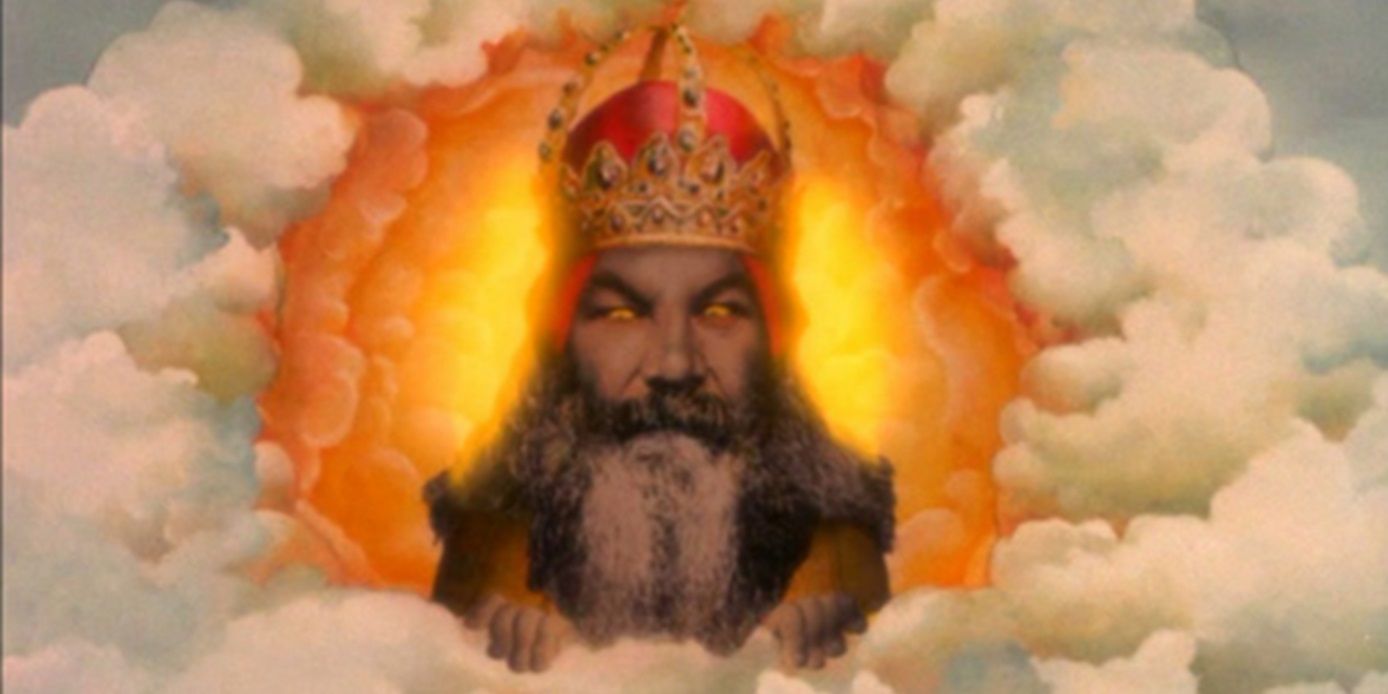 Graham Chapman as God