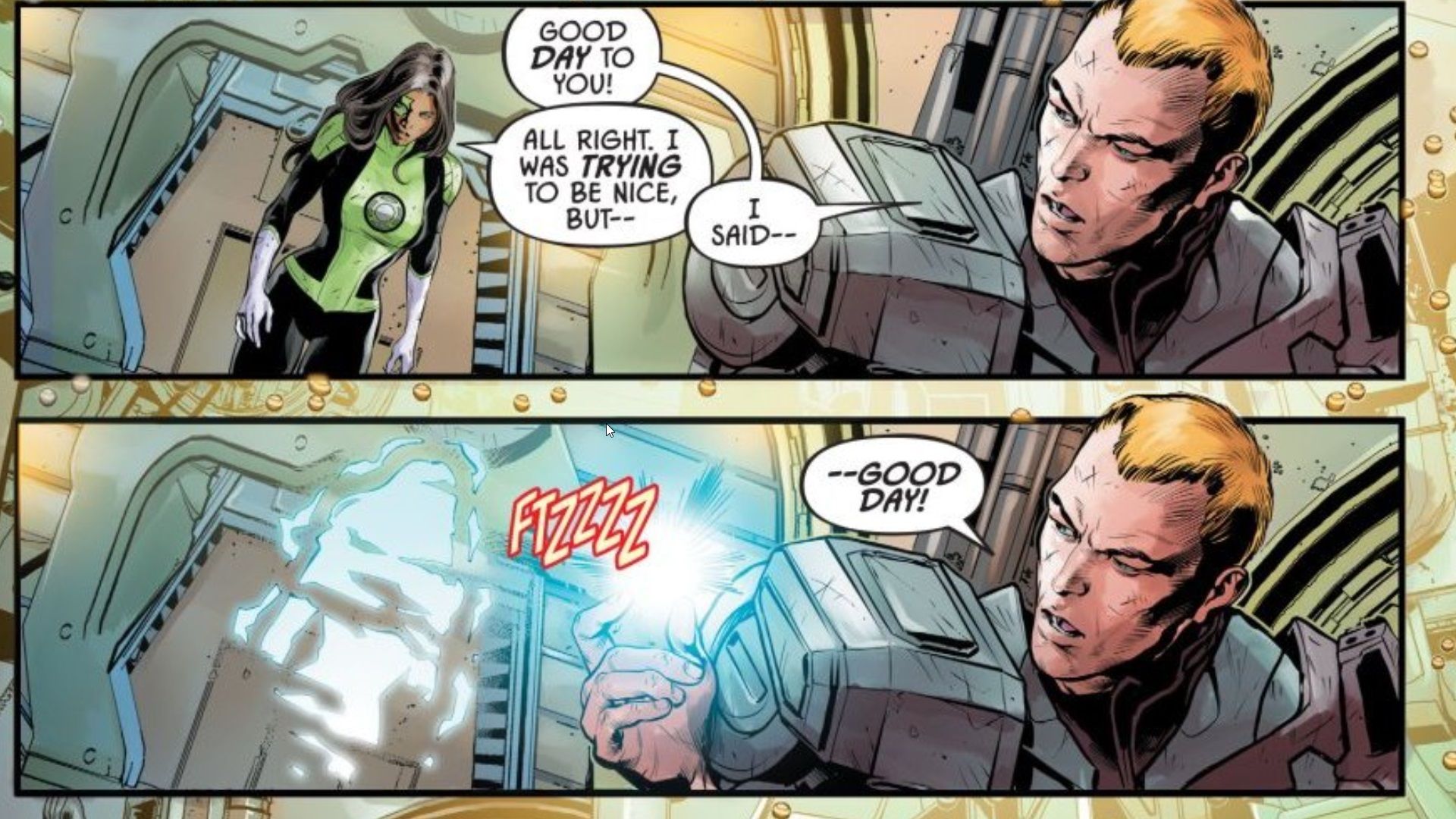 Green Lantern Jessica Cruz and Epoch
