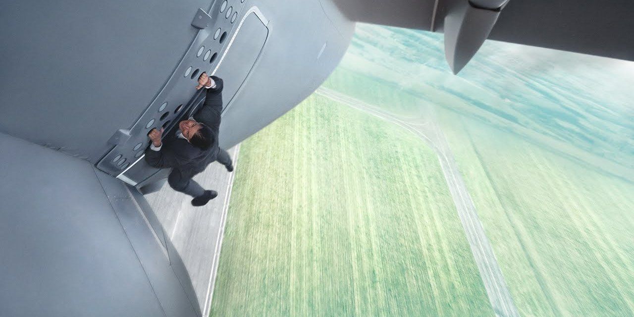 Hanging From Plane