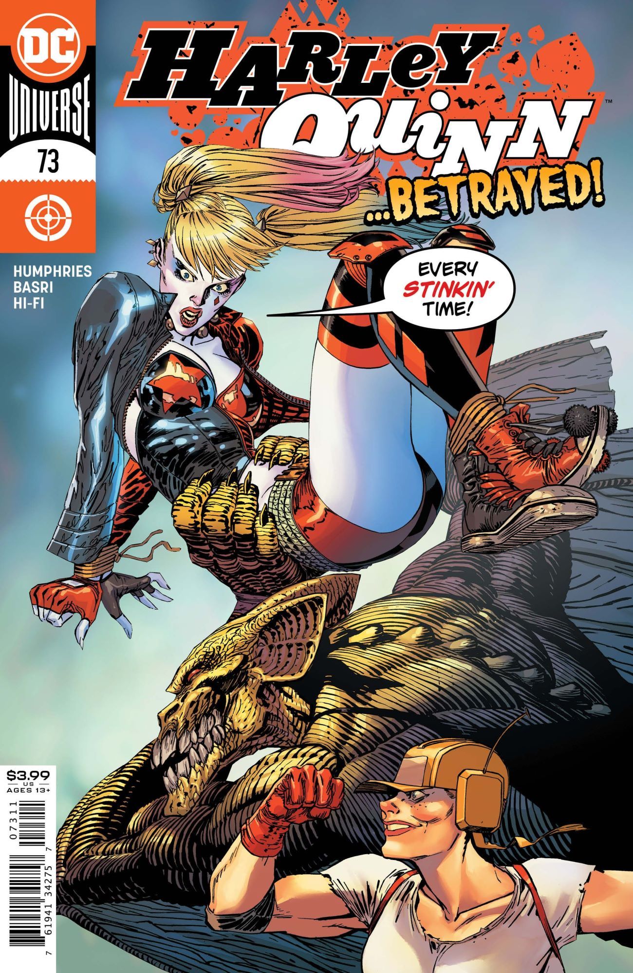 Harley Quinn 73 Comic Cover Art
