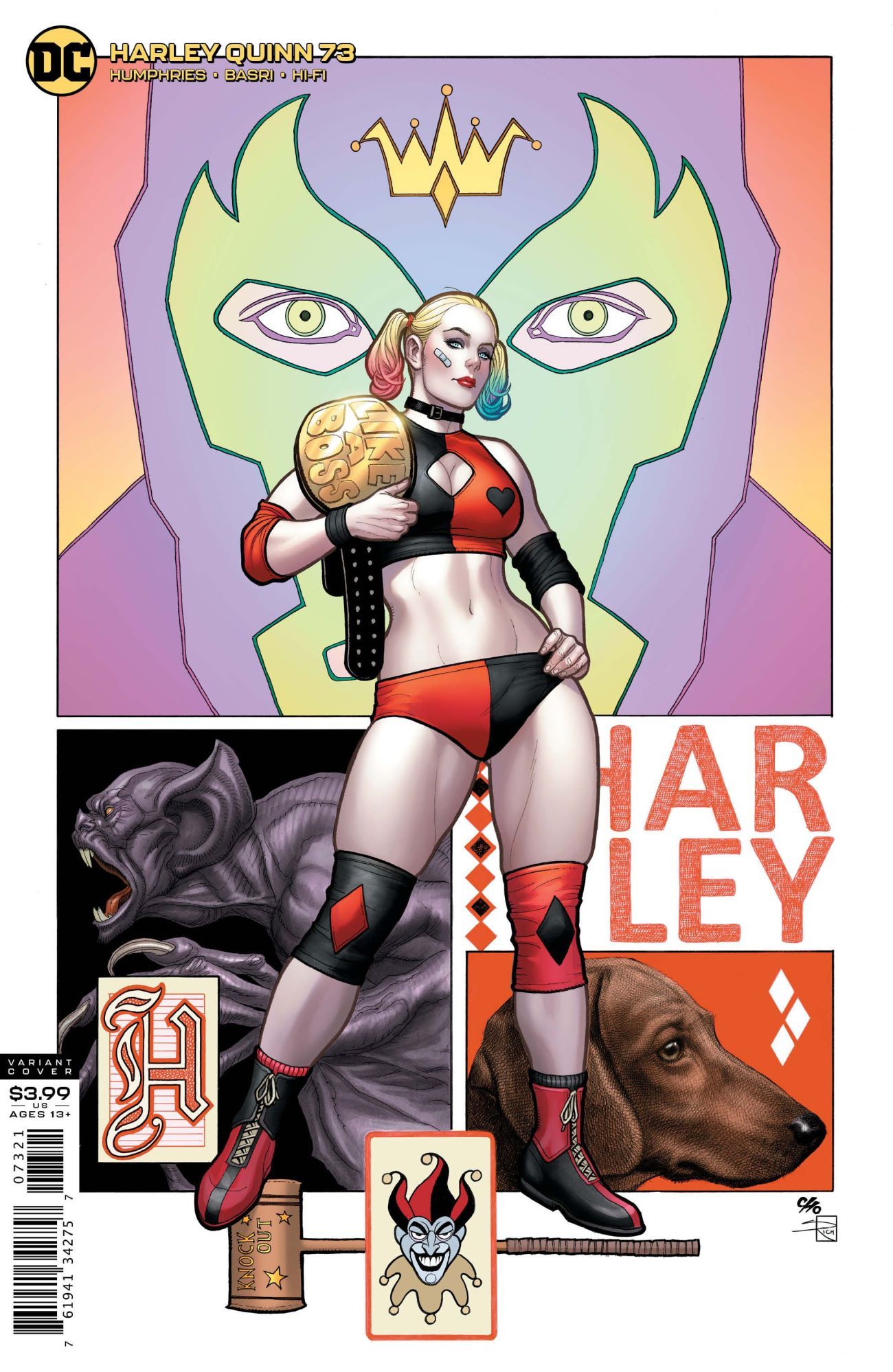 Harley Quinn 73 Comic Variant Cover Art