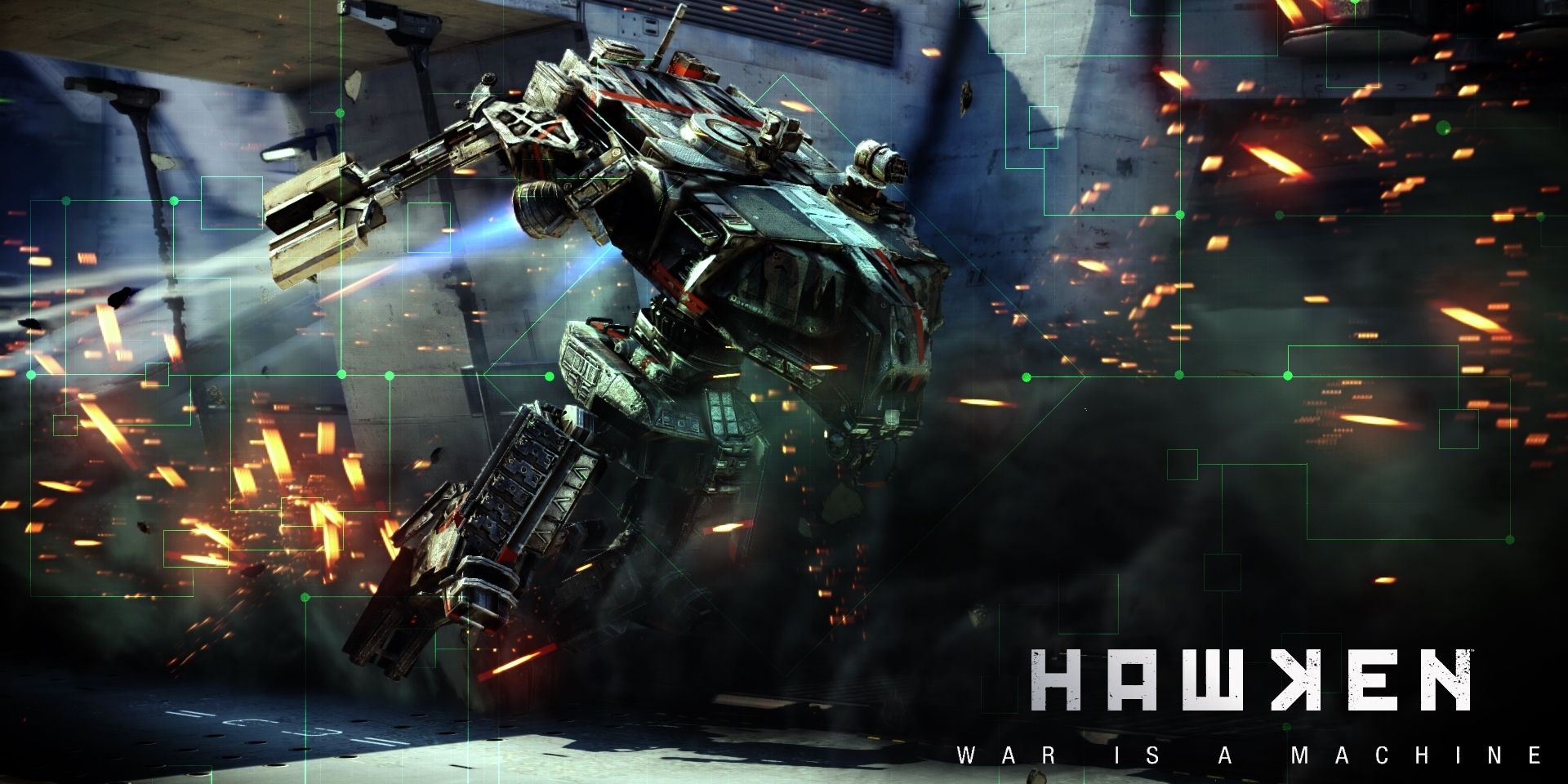 Hawken Mech Combat Game