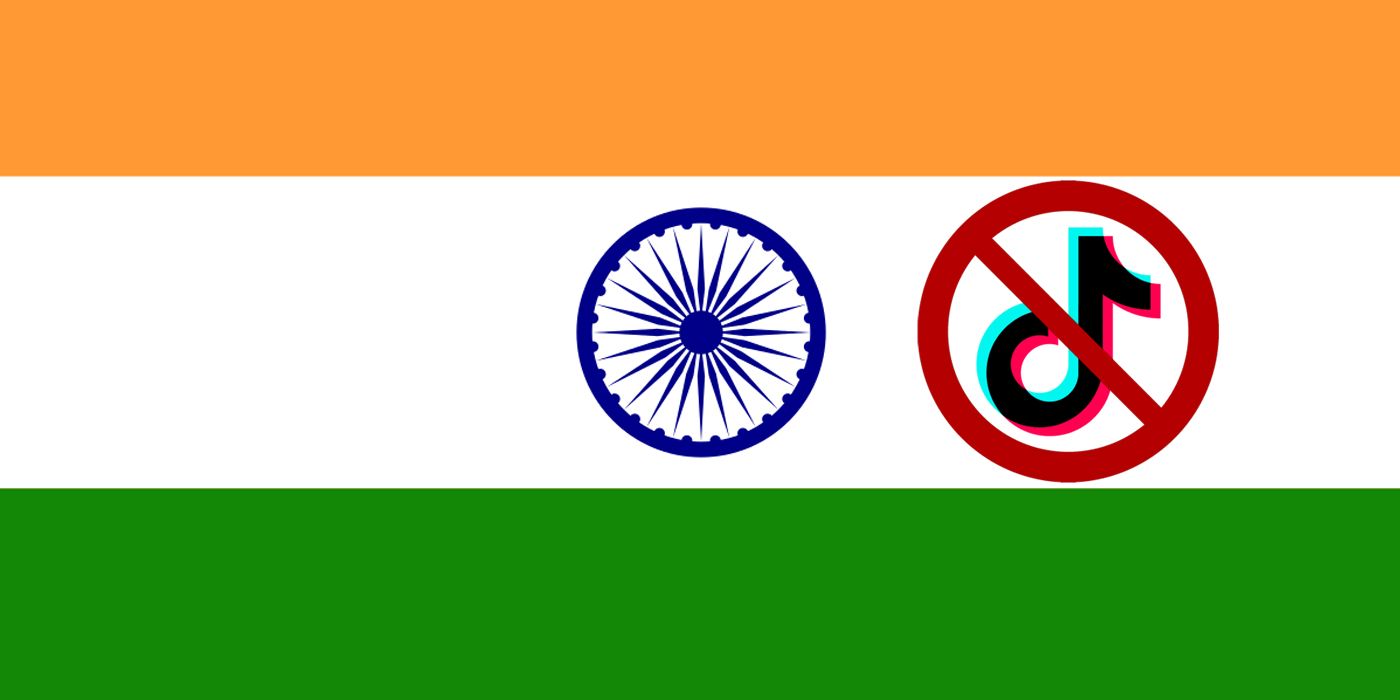 Indian Flag TikTok Ban