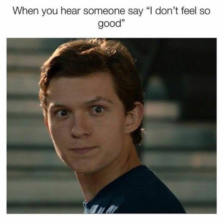 MCU: Hilarious Tom Holland Memes As Spider-Man! 8 Infinity War Tom Holland as Spiderman Memes.jpg?q=50&fit=crop&w=737&h=737&dpr=1