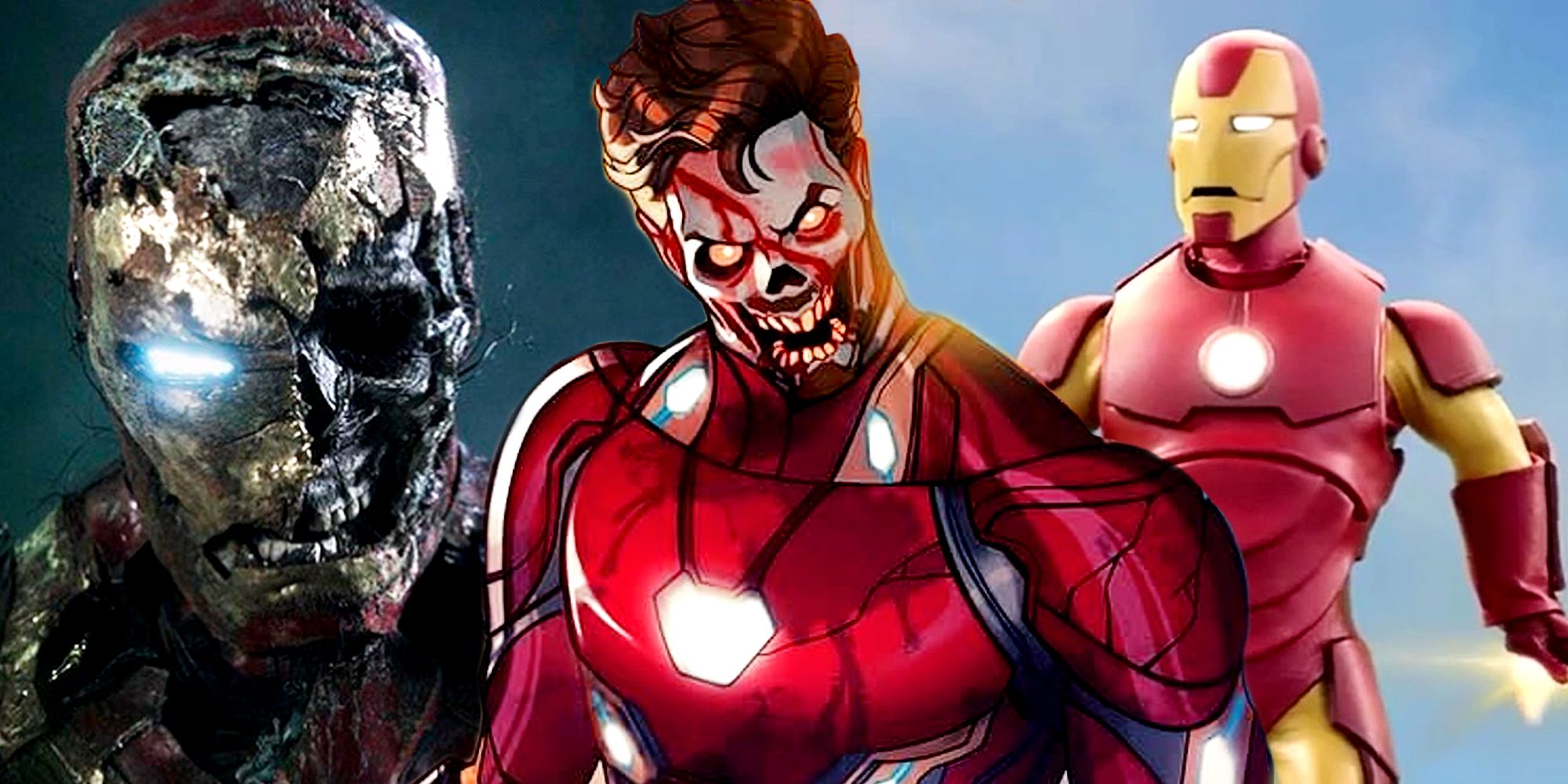 Iron Man in Spider-Man Far From Home, What If, and MODOK