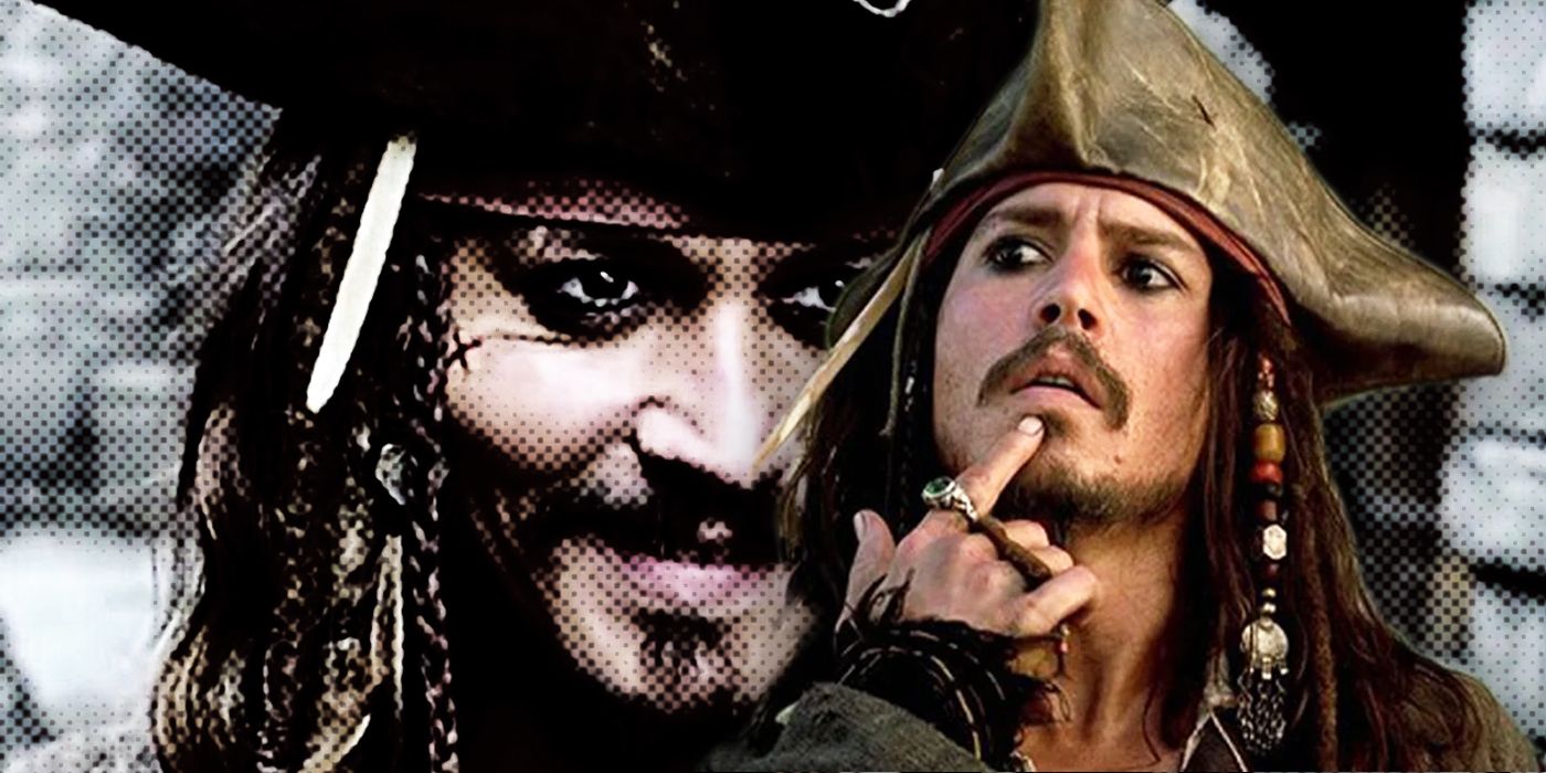 Jack Sparrow pirates Caribbean Johnny Depp