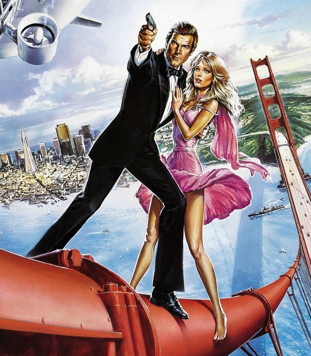 James Bond A View To A Kill poster vertical