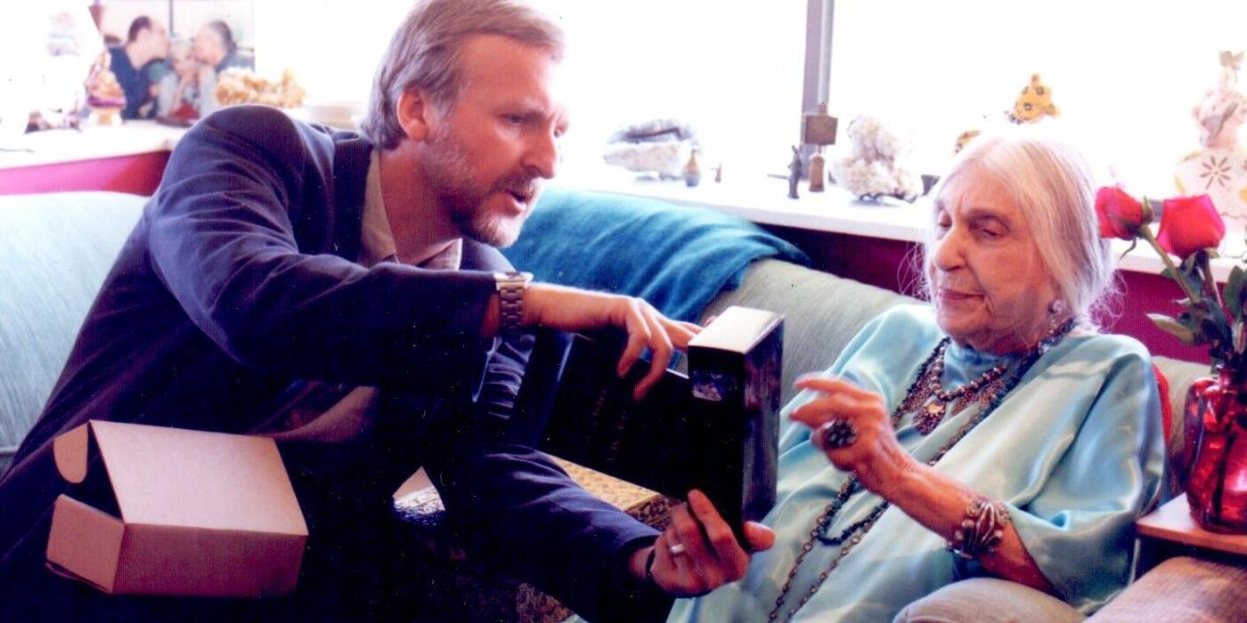 James Cameron, Beatrice Wood, Gloria Stuart and Francis Naumann