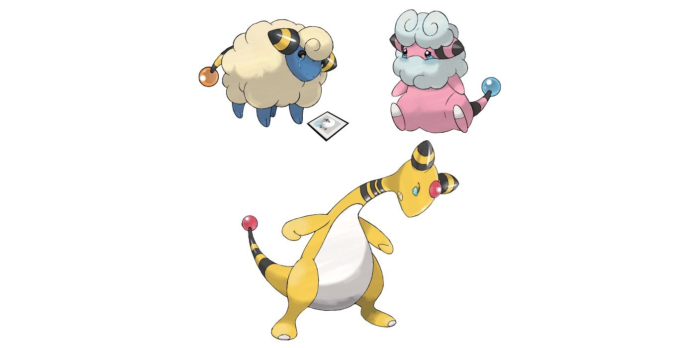 Jamiedrummond Sword And Shield Missing Pokemon Ampharos Mareep Flaaffy