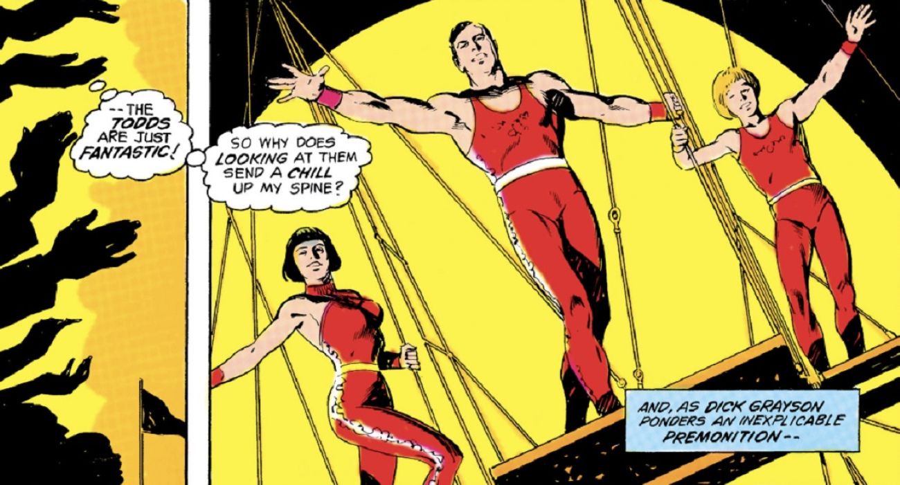 Jason Todd Family Acrobats Flying