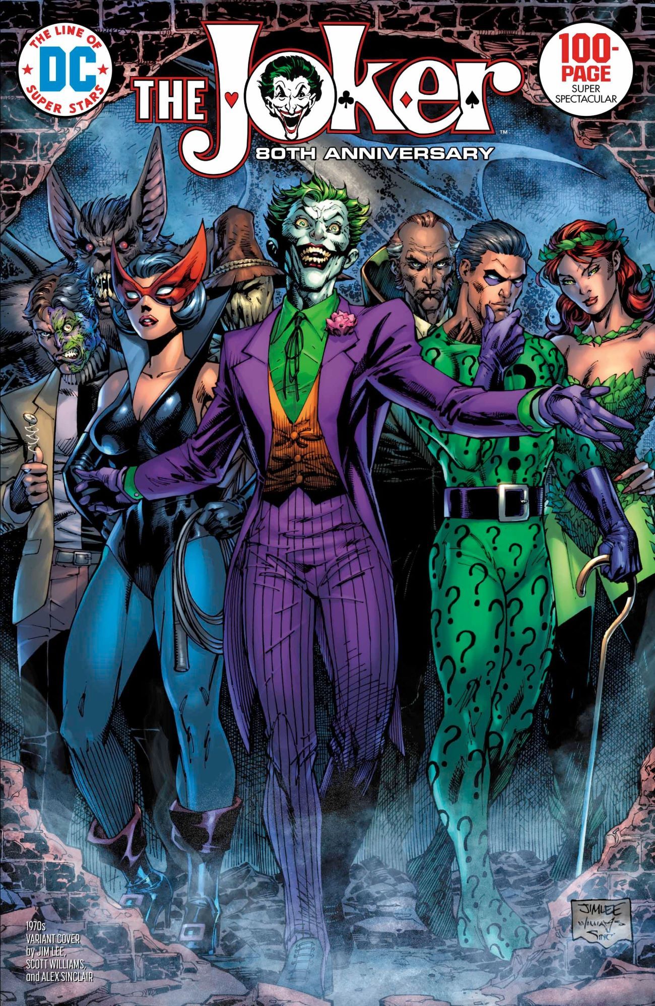 Joker 80th Anniversary Comic 1970s Lee Variant