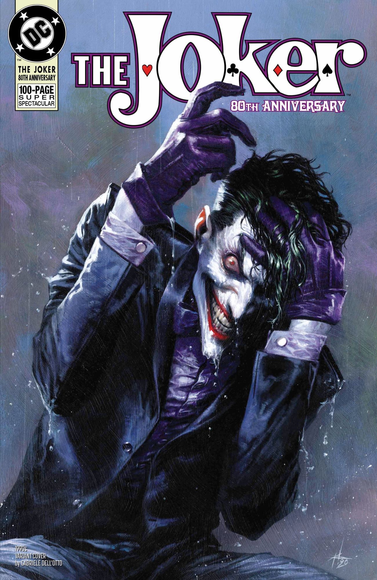 Joker 80th Anniversary Comic 1990s Dellotto Variant