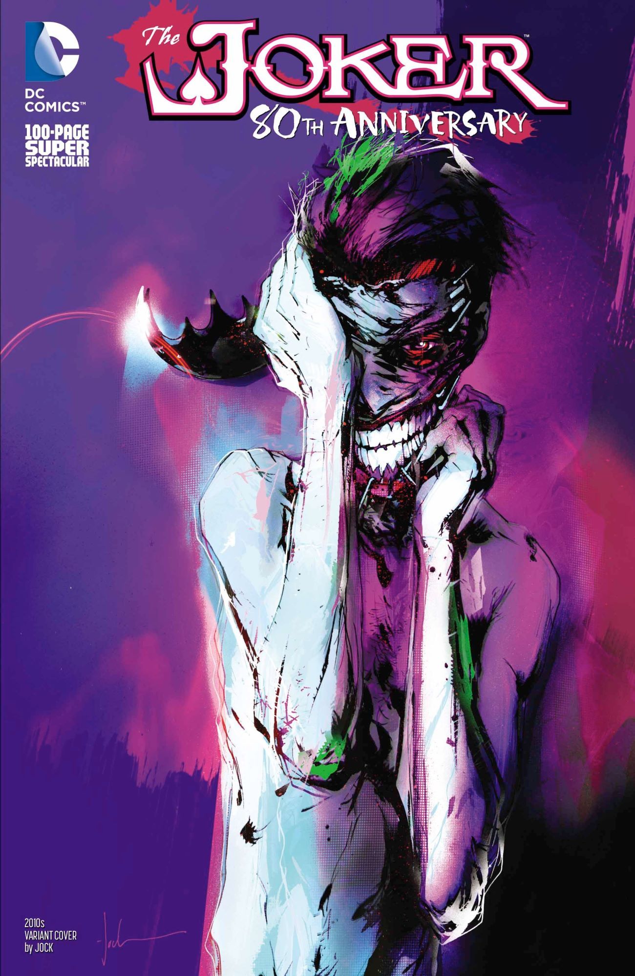 Joker 80th Anniversary Comic 2010s Jock Variant
