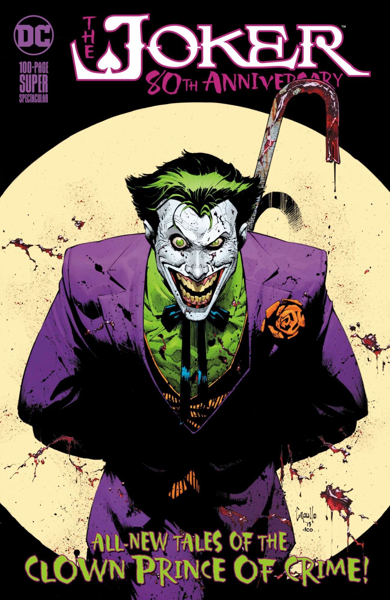 Joker 80th Anniversary Comic Cover
