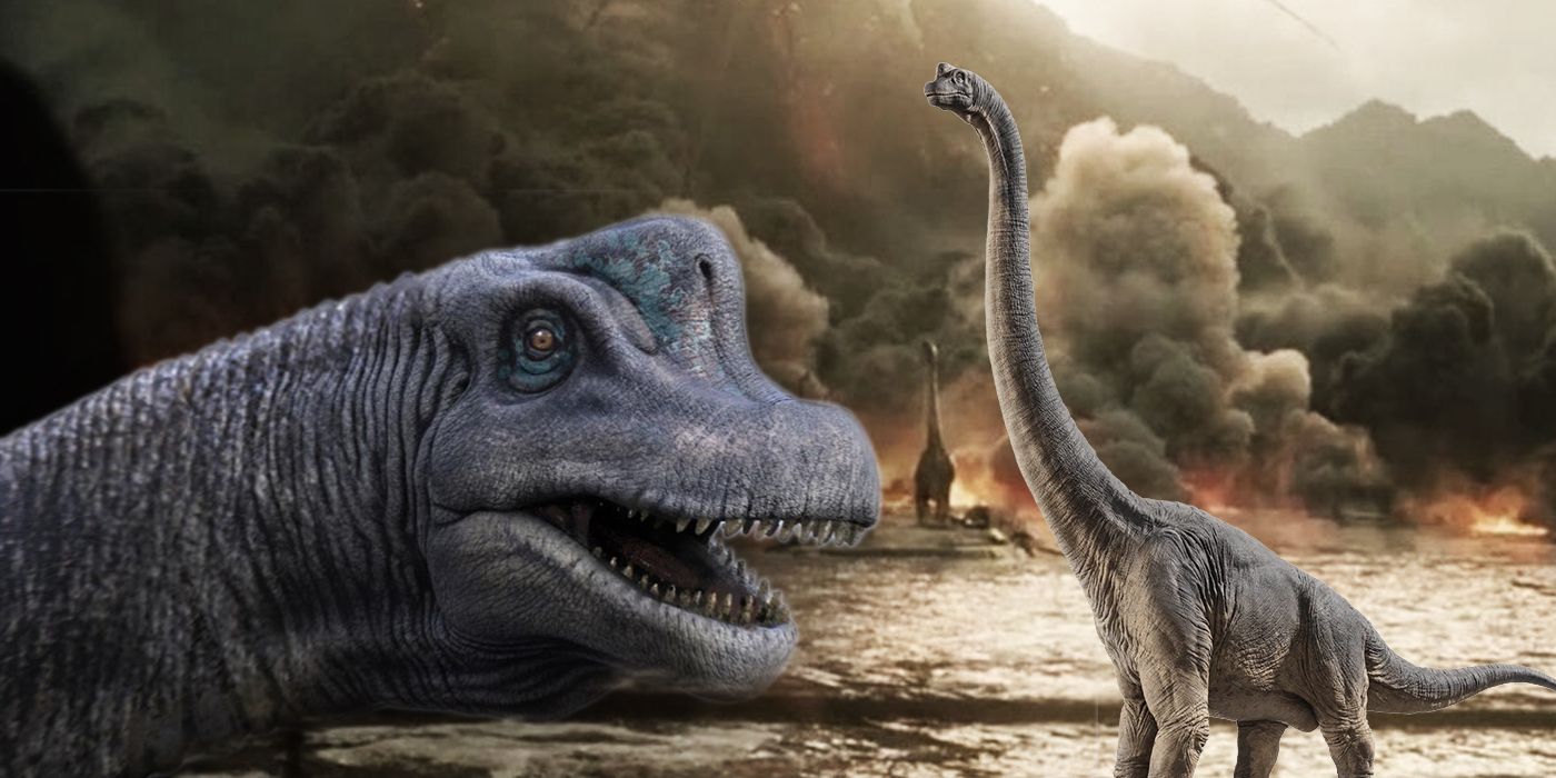 Jurassic World Fallen Kingdom brachiosaurus death