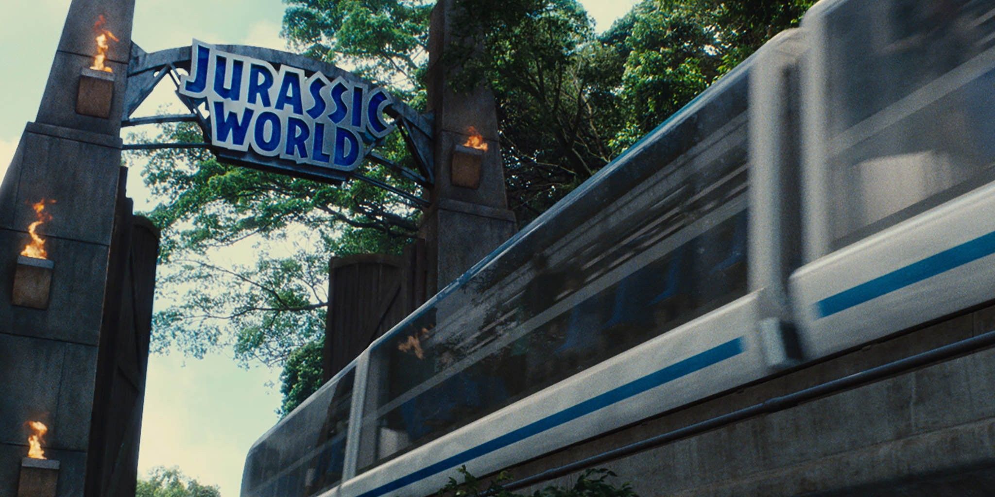 Jurassic World entrance gates