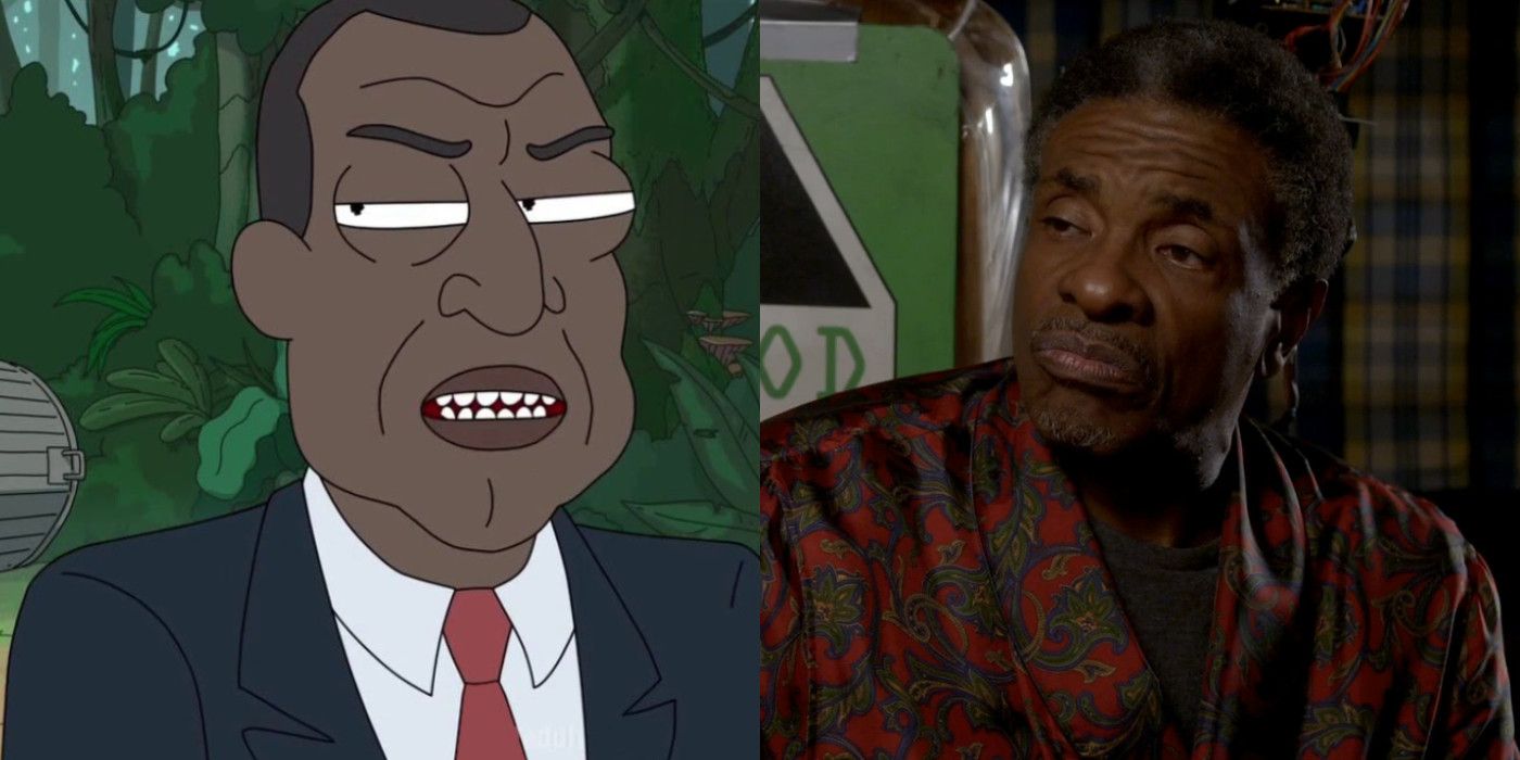 Keith David as Elroy Patashnik Community and President of the United States Rick and Morty