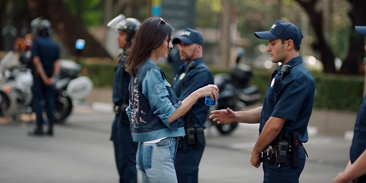 Kendall Jenner Pepsi commercial
