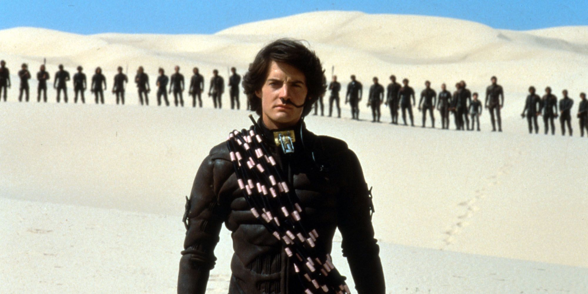 Paul in the desert in Dune