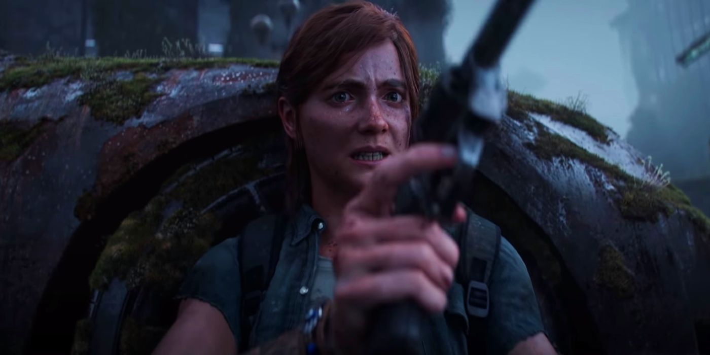 A character with a gun Last of Us 2 