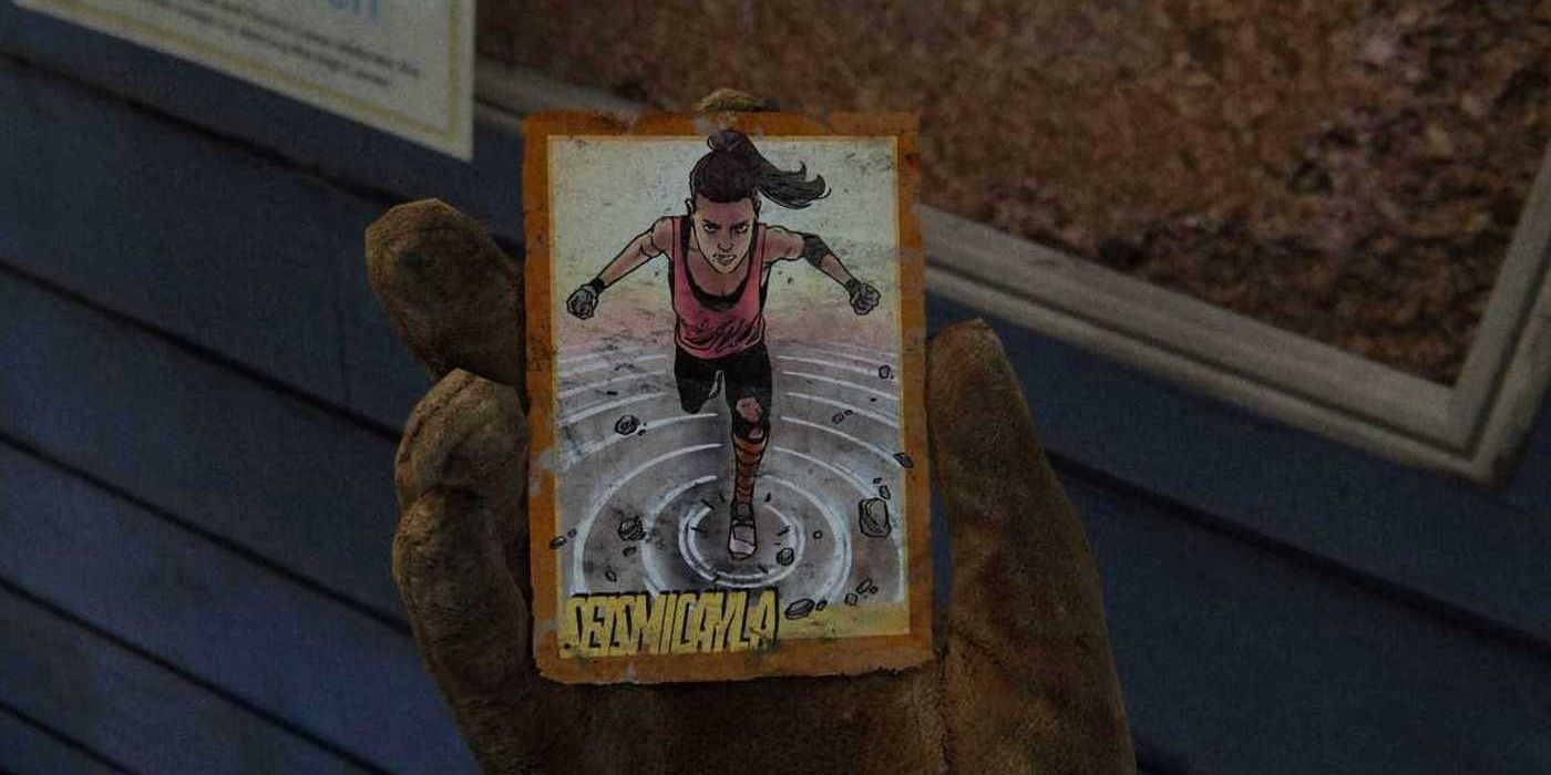 Last of Us 2 Superhero Trading Card Seismicayla