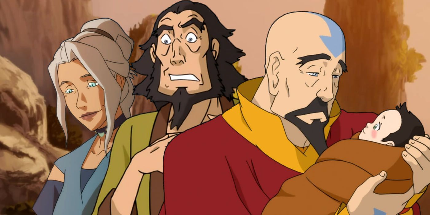 Kya Bumi and Tenzin as seen in Legend of Korra 