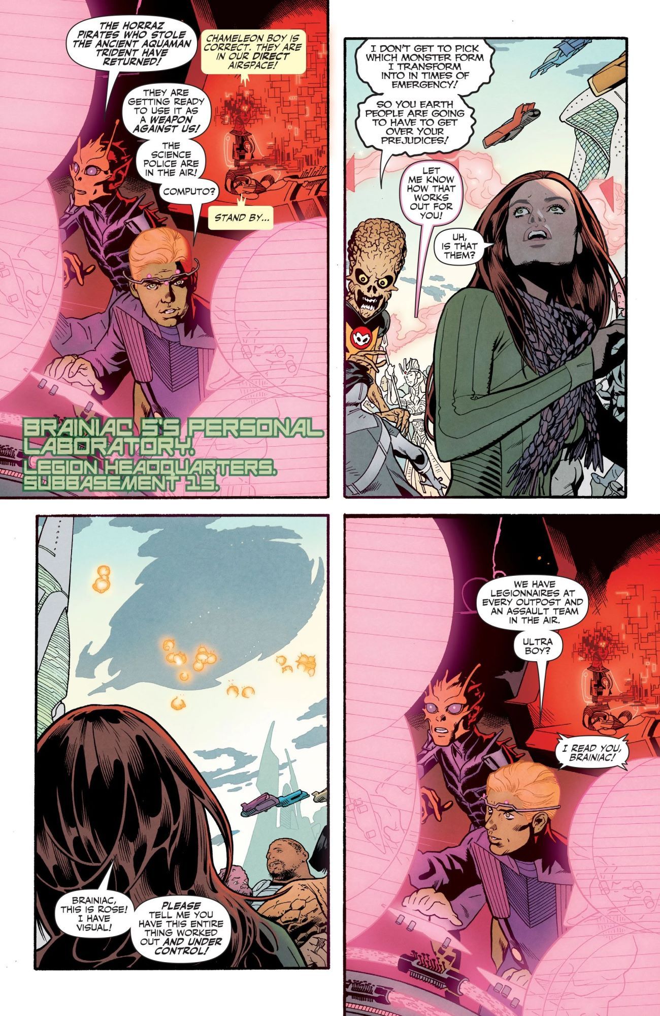 Legion of Super-Heroes 6 Comic Preview 4
