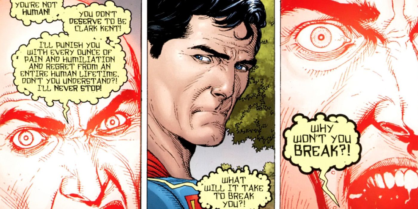 Lex Luthor God Power vs Clark Superman